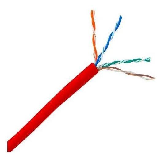 Planet UTP kabel PlanetElite, Cat5E, licna(lanko), PVC, červená, 305m (UTP, CAT5e, 0.35 m) (KAB-UTP5E-L-PVC-RED)