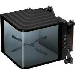 TRYX Panorama CPU Wasserblock, AMOLED-Display, Intel- und AMD-Sockel - schwarz, CPU Wasserkühler, Schwarz