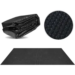 Miganeo Pool Solarfolie 400 x 200 cm rechteckig | 180 my | schwarz