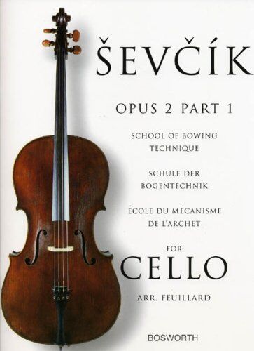 Otakar Sevcik - Sevcik Cello Sudies. Opus 2 Part 1. Schule der Bogentechnik - Preis vom 09.10.2026 07:28:09 h
