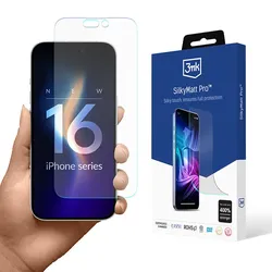 3mk Silky Matt Pro - matte Schutzfolie für iPhone 16