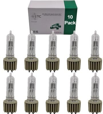 Ushio HPL 375W 115V+ 300HR Stage & Studio Lamp 10 Pack 375/115 - 1000666