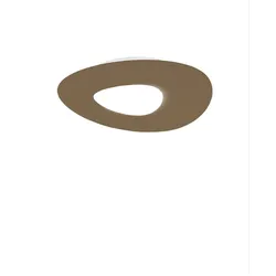 Bopp LED-Deckenleuchte Drill Alu, Eisen, Stahl & Metall Beige Sand