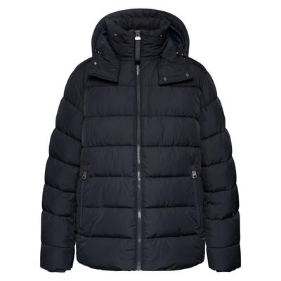 Steppjacke JOOP JEANS "Joshas", Herren, Gr. 56, dunkelblau, Web, Obermaterial: 100% Polyester, unifarben, normal, Windstopperbündchen, Jacken Steppjacke
