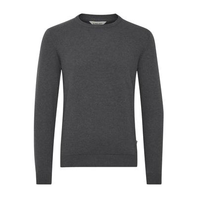 Rundhalspullover 11 PROJECT "Rundhalspullover PRMelvin", Herren, Gr. XXL, grau (pewter mix), Obermaterial: 100% Baumwolle CO., Pullover Rundhalspullover