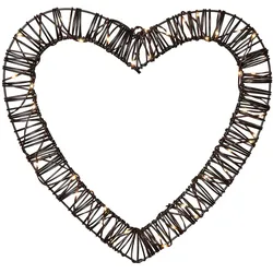 Star Trading, Weihnachtsbeleuchtung, Aussendekoration Vicke Heart, Warmweiss
