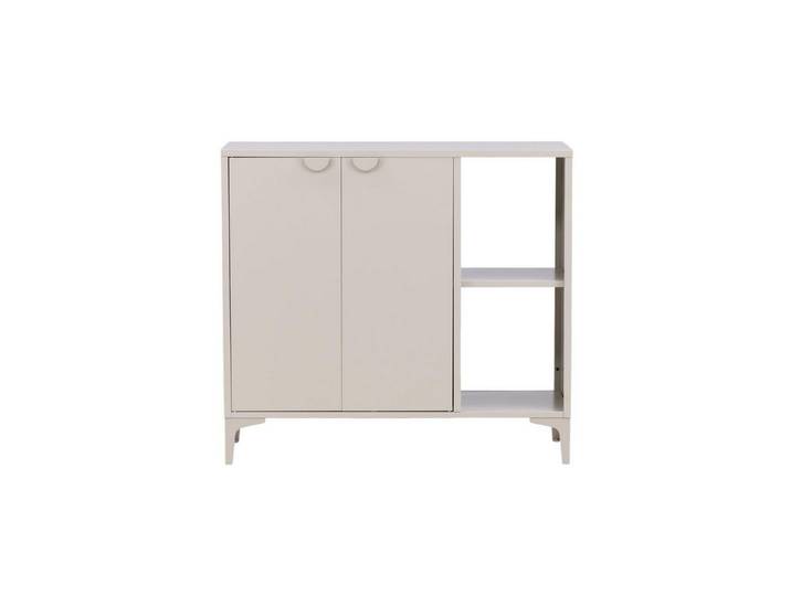 Venture Home Sideboard Piring Sideboard 2 Türen, 2 Regalböden beige. (1 St)