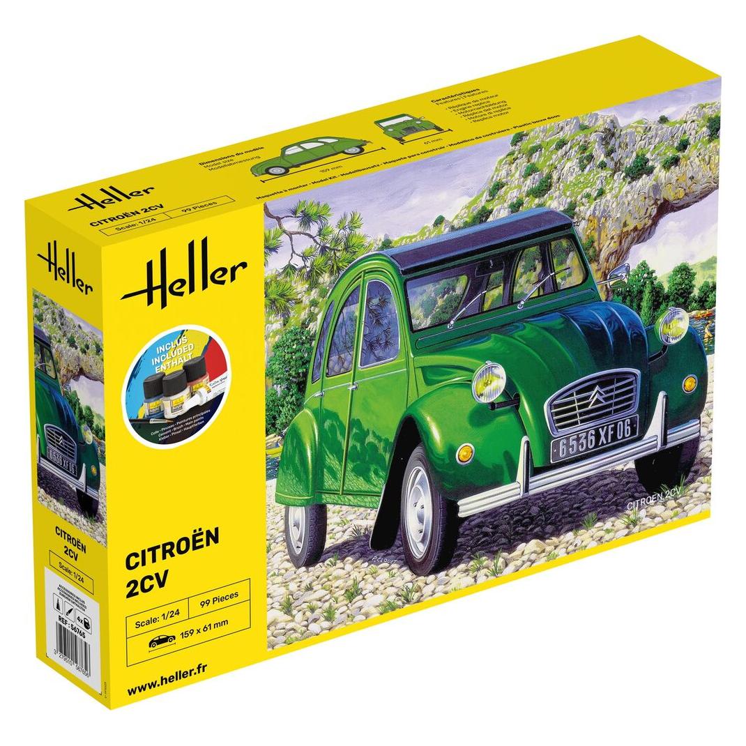 Heller STARTER KIT Citroen 2 CV (56765)