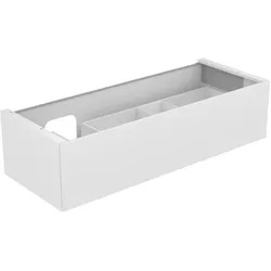 edition 11 waschtischunterbau mit auszug u. beleuchtung 1400 x 350 x 535 mm trüffel/trüffel wub edition 11 31265, 1 auszug, bel., trüffel/trüffel