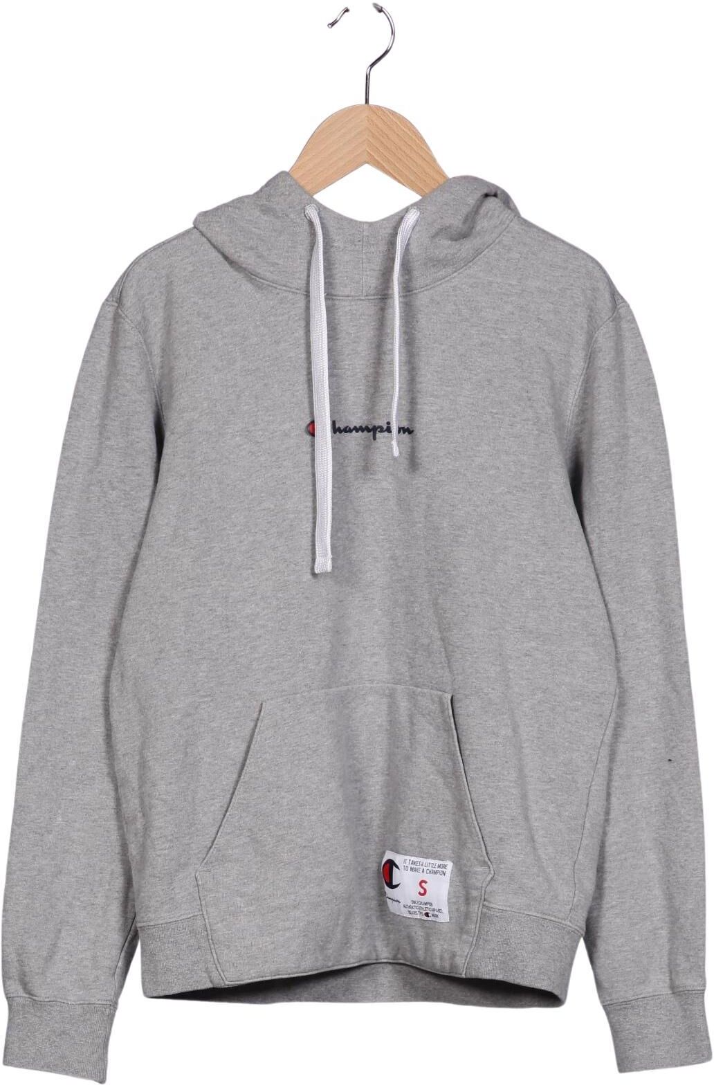 Champion Damen Kapuzenpullover, Grau, Gr. S, Baumwolle - Second Hand
