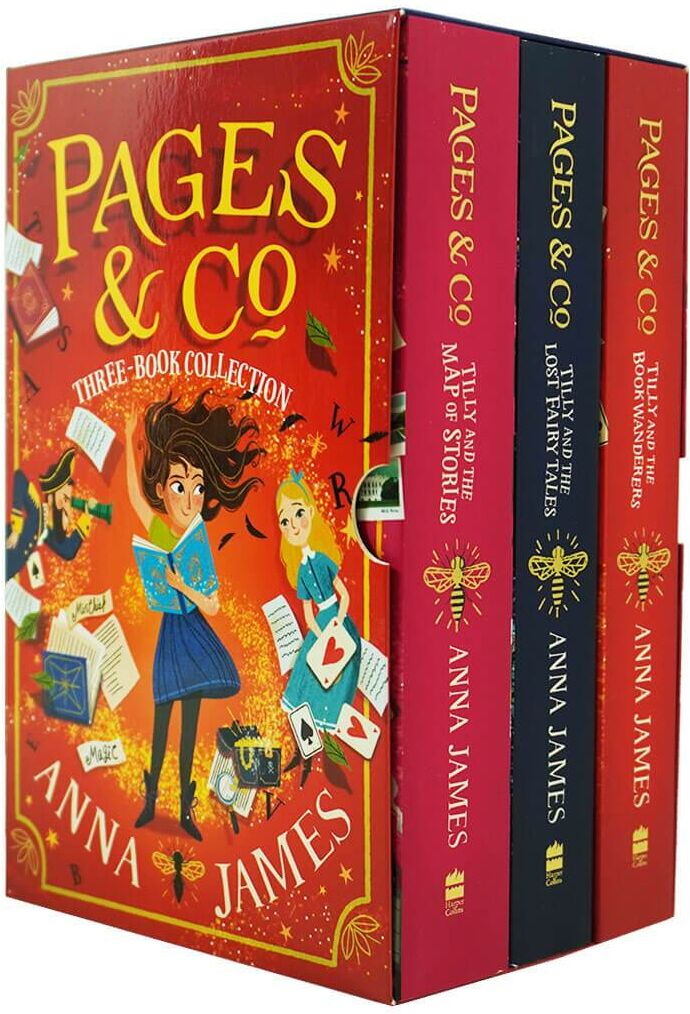 Pages & Co Series by Anna James 3 Books Collection Box Set - Age 9-14 - Paperback HarperCollins Publishers