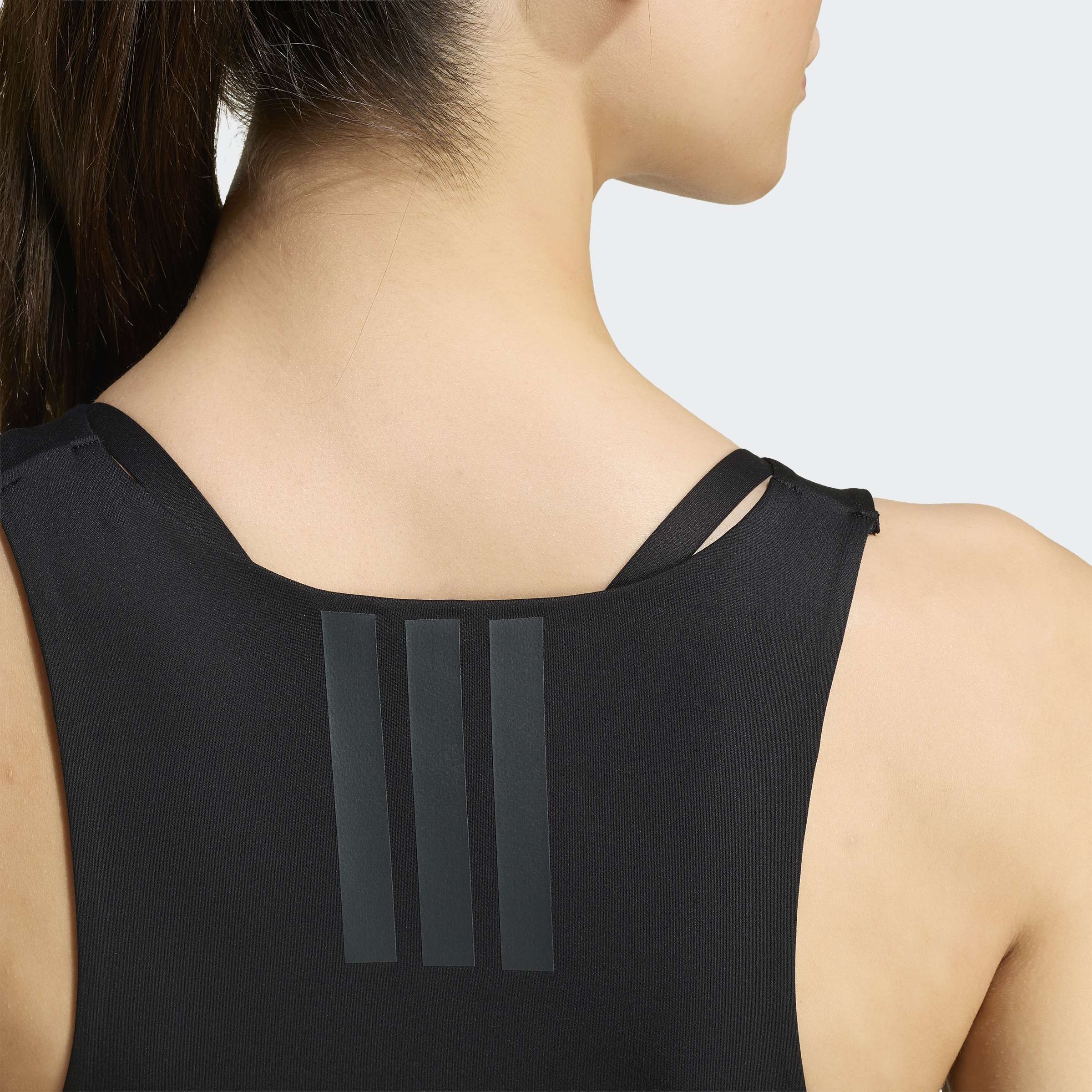 Tanktop ADIDAS PERFORMANCE "ALL ME", Damen, Gr. S, schwarz, Obermaterial: 81% Polyester, 19% Elasthan, Tops Tanktop, vom Yoga inspiriert, ohne Verschluss, aus weichem Material schwarz S