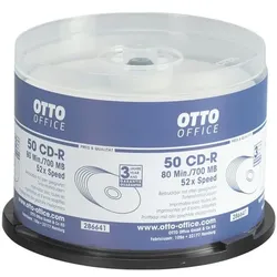 OTTO Office CD-Rohlinge »CD-R printable« silber