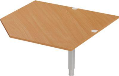Schäfer Shop Select Winkelplatte PLANOVA ERGOSTYLE, CAD, B 1200, Buche-Dekor