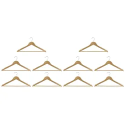 alpina, Kleiderbügel, Kleiderbügel Holz 10er Set (10x)