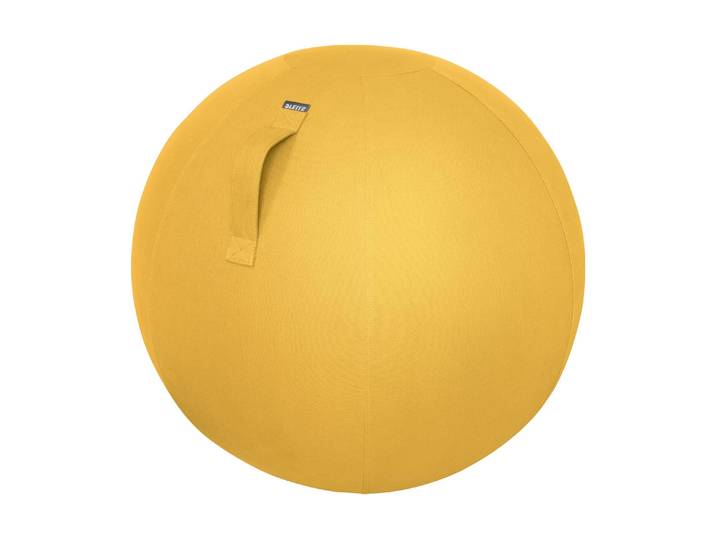 Sitzball LEITZ Ergo Cosy , gelb, B:65cm H:65cm T:65cm, Polyvinylchlorid (PVC), Bälle, Sitzball
