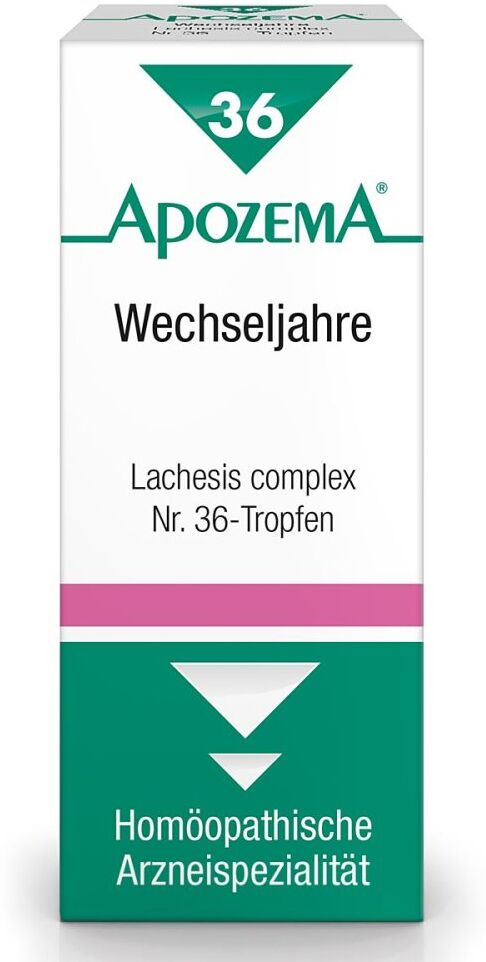 Apozema Wechseljahre Lachesis complex Nummer 36 Tropfen 50ml
