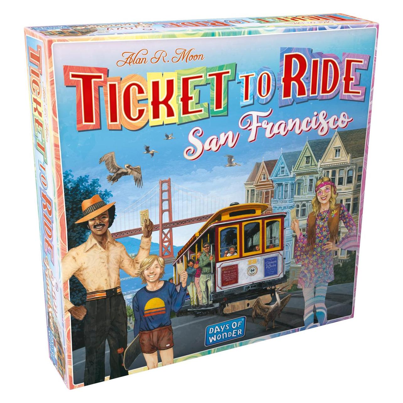 Asmodée Zug um Zug - San Francisco Brettspiel (Niederländisch) (22178077)