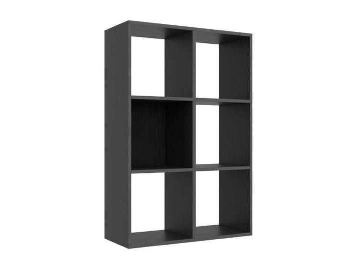 Bibliothèque multicases Classic - 6 cases - Noir