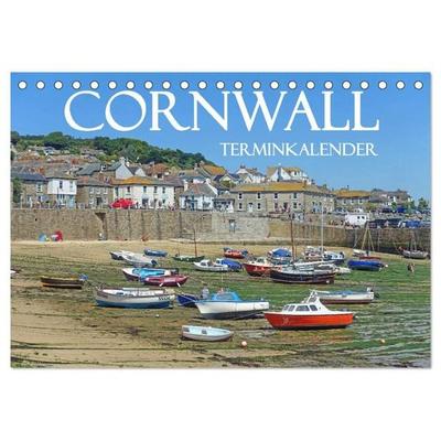 Cornwall. Terminkalender (Tischkalender 2027 DIN A5 quer), CALVENDO Monatskalender