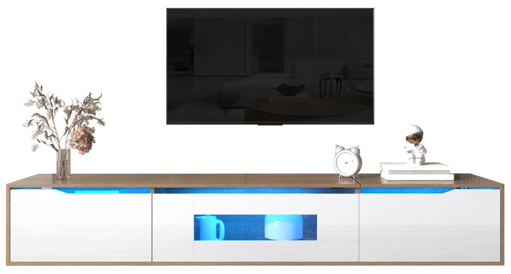 TV-Möbel - TV-Schrank - TV-Kommode - Mediamöbel - TV-Stand - Modernes, minimalistisches Design - Viel Stauraum