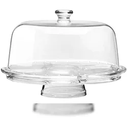 Excelsa tortenständer mit glocke Palladio vetro 30x23,5x30 cm trasparente