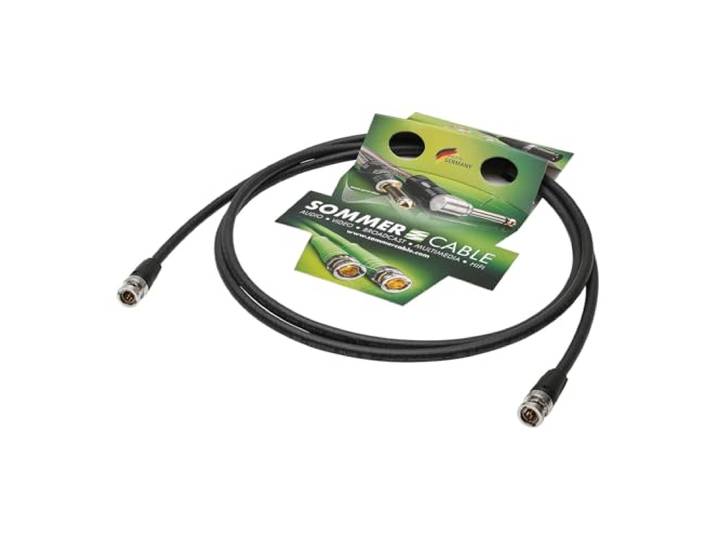 Sommer VideoPatch HD-SDI-kabel (HDTV) SC-Vector Plus 1.2/4.8 DZ, 1 x 0,88 mm² BNC/BNC, NEUTRIK 20,00m Groen Purple merk