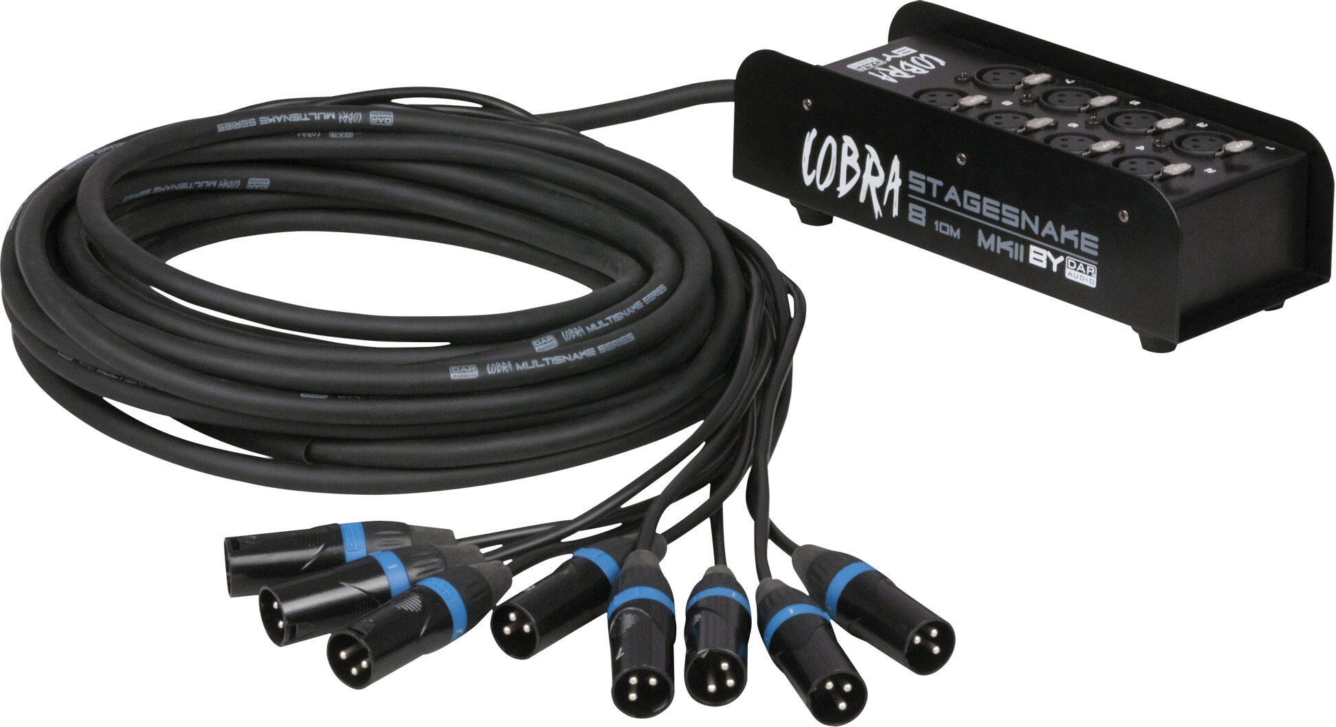 DAP Audio Cobrax 8 Stagesnake 10 M