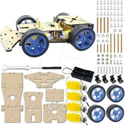 CAR ADA143 - Roboterset Autochassis für Raspberry Pi und Arduino