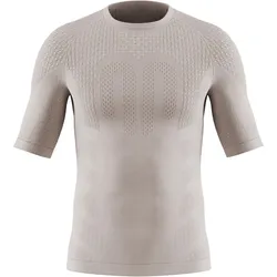 BAUERFEIND SPORTS Sports kurzarm Kompressionsshirt Herren silver grey L