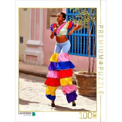 CALVENDO Puzzle Ein Motiv aus dem Kalender Stelzen-Tänzer - Havannas Riesen | 1000 Teile Lege-Größe 64x48cm Foto-Puzzle für glückliche Stunden