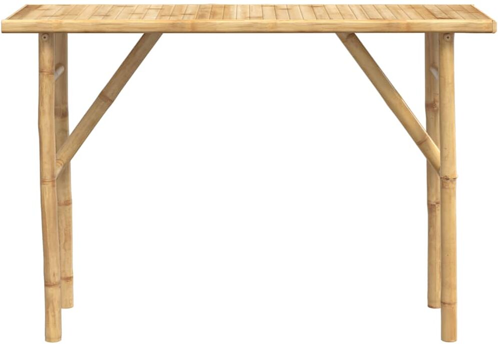 vidaXL Table console 115x39x75 cm bambou