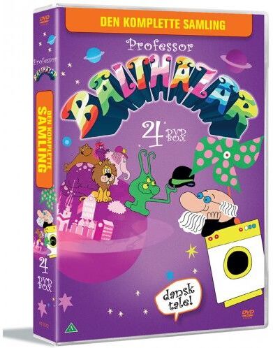 Professor Balthazar: Den Komplette Samling - DVD - Vi taler Dansk