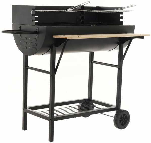 Royal Food CB 300 X - Kohlegrill - Grillroste aus Edelstahl - Kochfläche 2886 qcm
