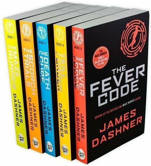 Chicken House Ltd Maze Runner Series by James Dashner 5 Books Set