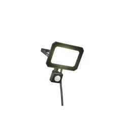 Wandleuchte LED Bewegungssensor Aluminium schwarz matt IP44 verstellbar L 14,5cm