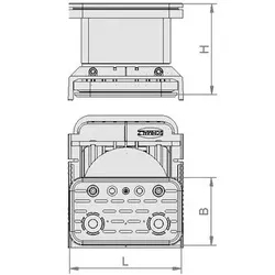 Schmalz Blocksauger VCBL-K2 125x75x75mm 2-Kreis 360° drehbar