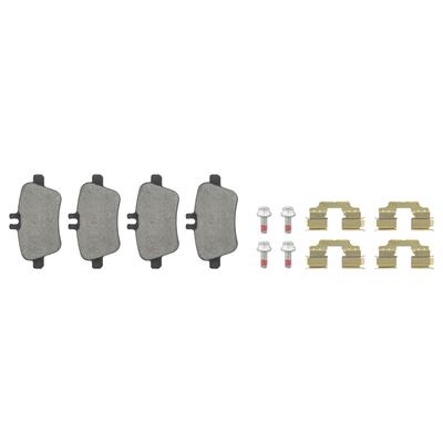 TOPRAN Bremsbelagsatz, Scheibenbremse 408 552 Hinterachse für Mercedes