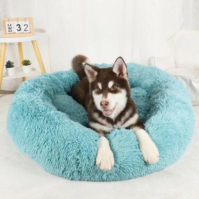 Uplift Treasures Plush Calming Dog Bed Washable Fluffy Pet Sofa e 40cm (15.75 In)