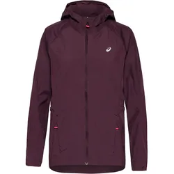 ASICS ROAD PACKABLE Laufjacke Damen | Gr. L | lila - lila