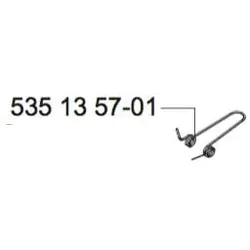 Feder für Griffmulde 210C 220AC 230ACX 260ACX 265ACX