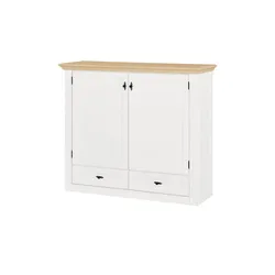 maison bleue TV-Schrank  Petit Chalet ¦ holzfarben ¦ Maße (cm): B: 136 H: 119 T: 44.0
