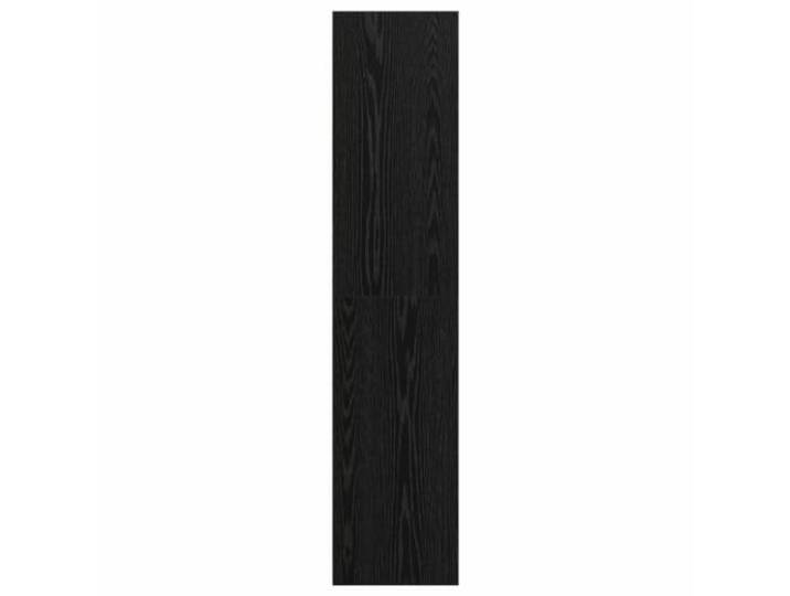 KTHLBRH Sideboard Eiche schwarz 30 x 41 x 185 cm Ingenieurholz 5 Regale, Wohnzimmeraufbewahrung, modernes Design, einfache Wartung, Montage erforderlich