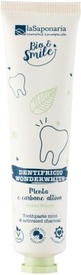 La Saponaria WonderWhite Mint and Charcoal Whitening Toothpaste 75 ml