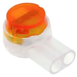 Corning Einzeladerverbinder 2-Adern UY2 0,4-0,9 gefüllt gelb PK=100Stck