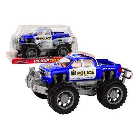 Lean Toys Blauer Polizei-Pickup-Wagen (49674963)