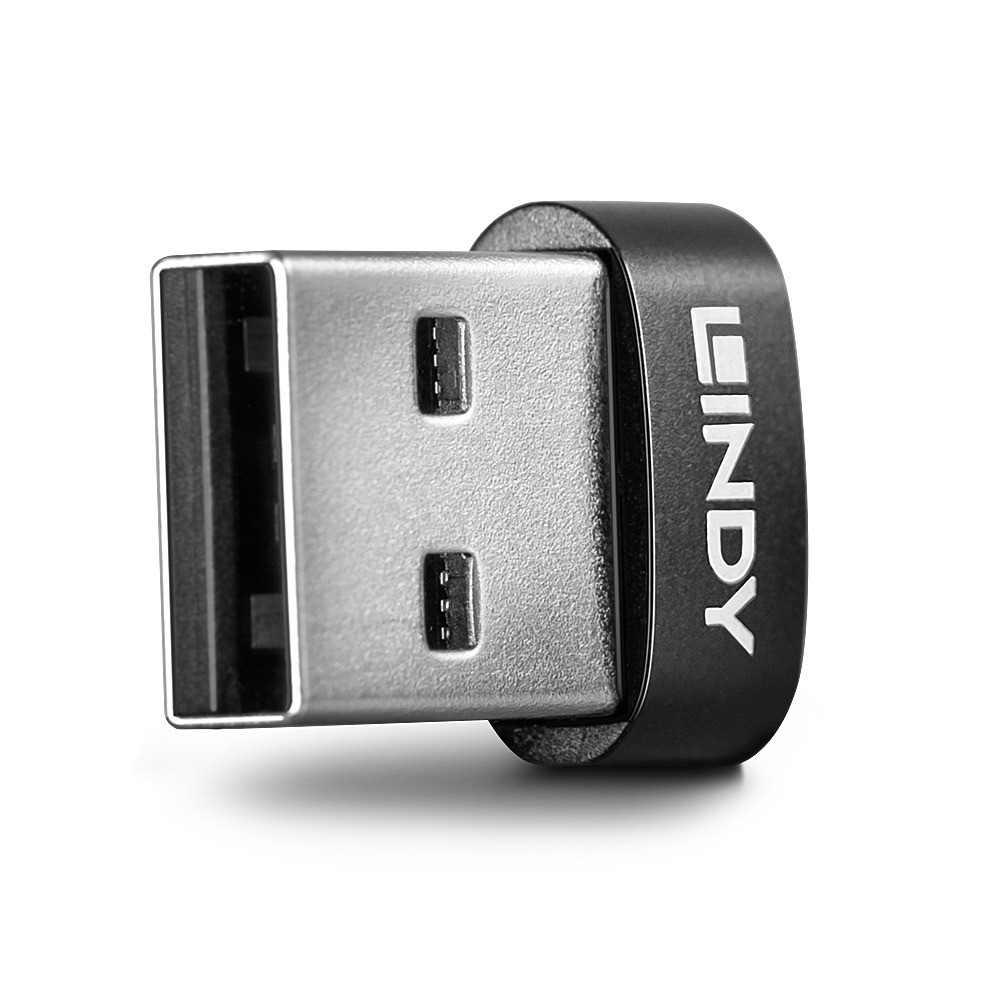 Lindy Adapter USB 2.0 naar USB Type-C M/V