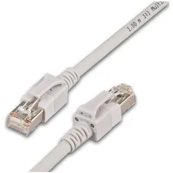 2x Wirewin Netzwerkkabel, LED (S/FTP, CAT6a, 1 m), Netzwerkkabel