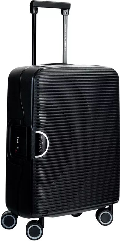 SWISS BAG COMPANY - Hartschalenkoffer, 55 CM, Hartschalenkoffer, 55 CM, Black