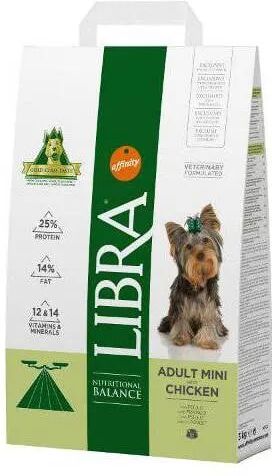 Affinity Libra Ração Para Cães Adult Mini Frango 3 Kg